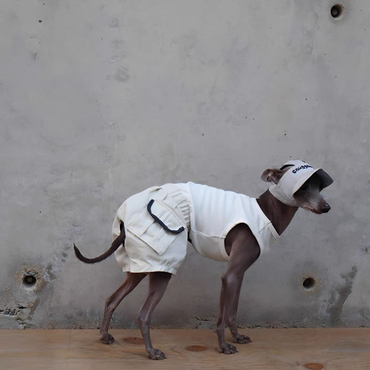 Milk Tea Utility Jumpsuit