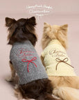 Honeycomb Bouclé Knit Sweater