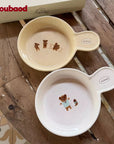 Handle Ceramic Pet Bowl