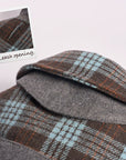 Sherlock Warm Plaid Jacket --Blue/Grey