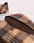 Sherlock Warm Plaid Jacket --Brown/Beige