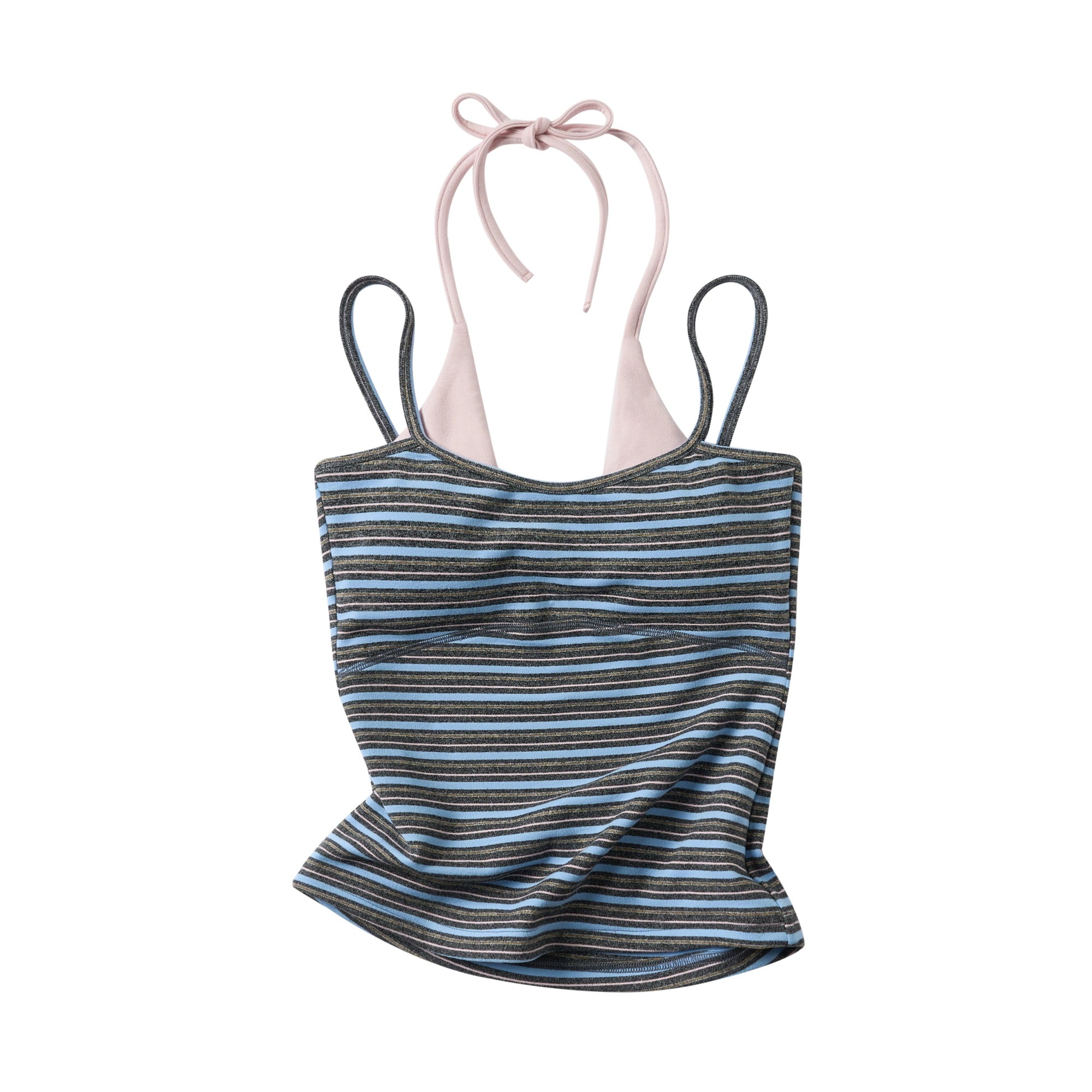 CozyChic Stripe Lounge Trio Set (FOR YOU) TOP ONLY