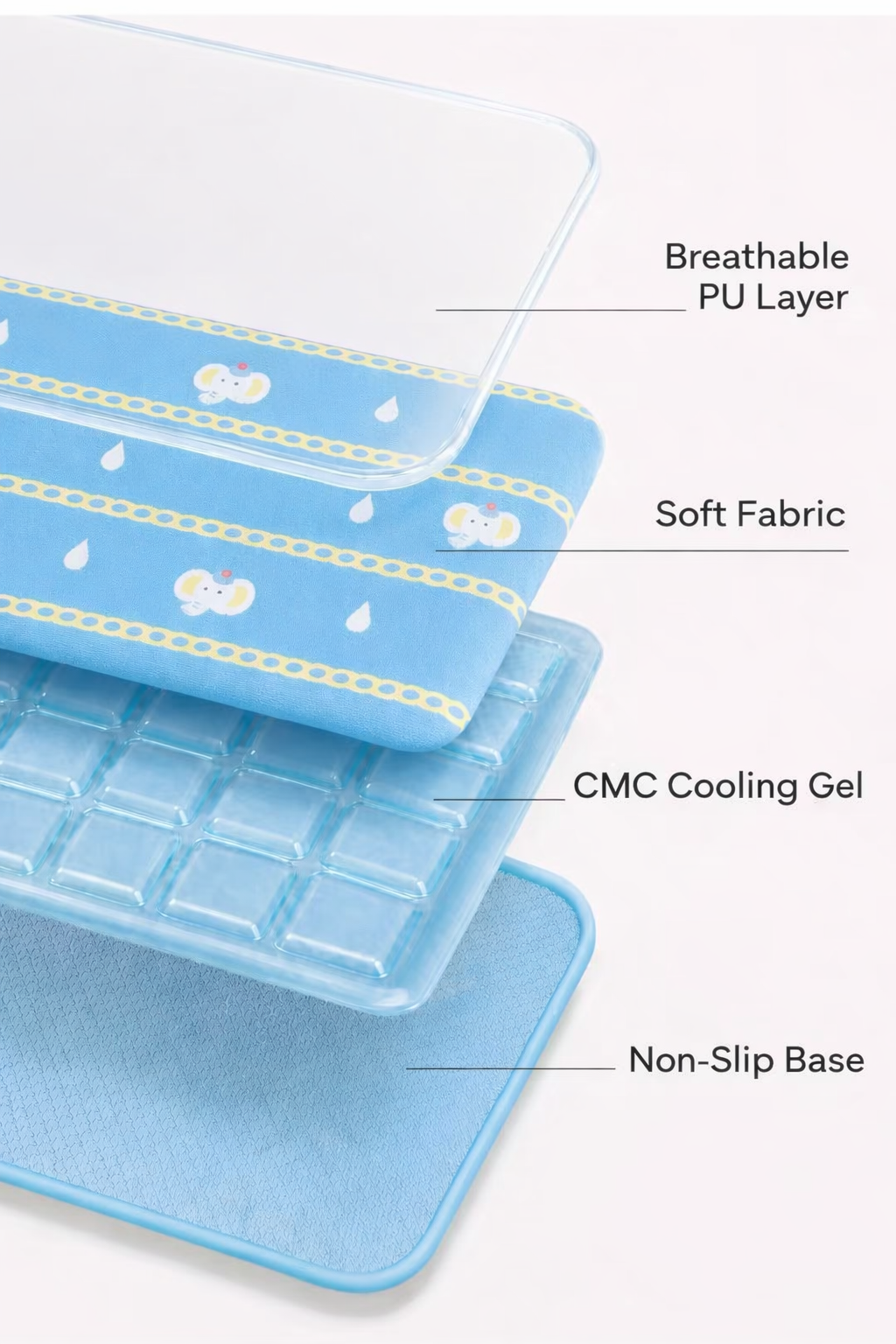 Elephant Aqua Breeze Cooling Bed