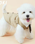 Vintage British Gentleman Pet Vest & Denim Shirt