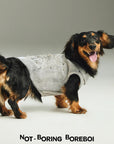 Embroidered Floral Tailored Pet Vest