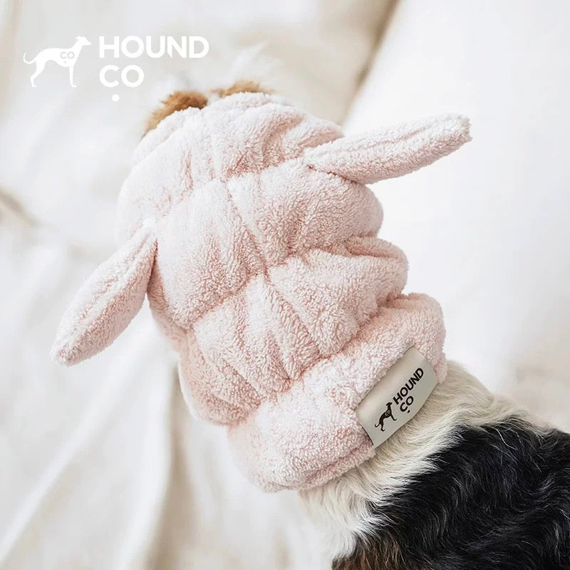 Plush Noise-Reducing Pet Hood