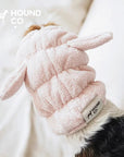 Plush Noise-Reducing Pet Hood