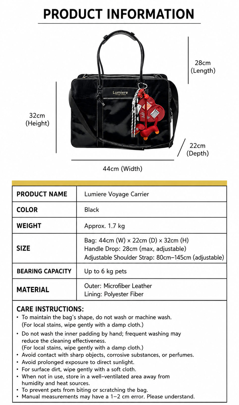 Lumiere Voyage Carrier