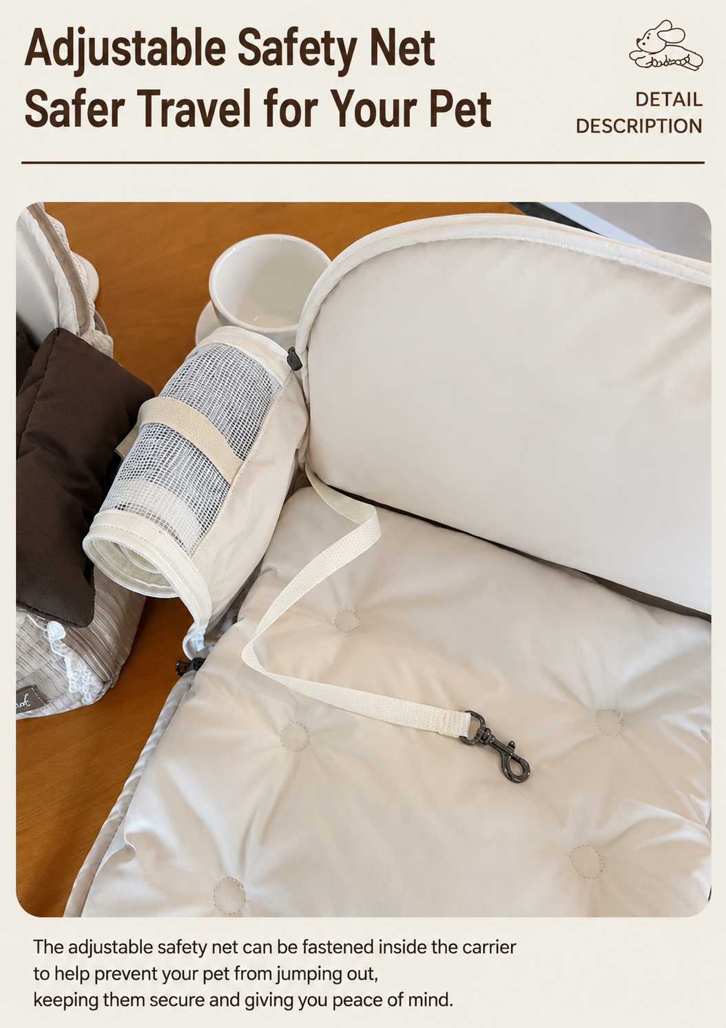 Camille Travel Tote Carrier
