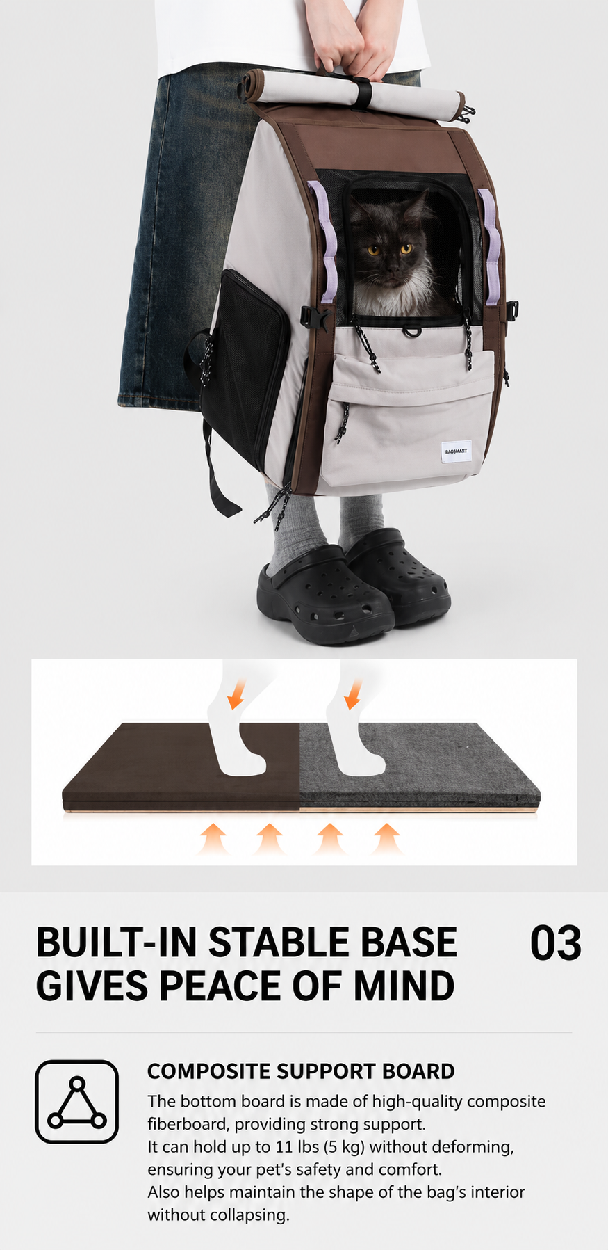 Nova Explorer Pet Carrier Backpack
