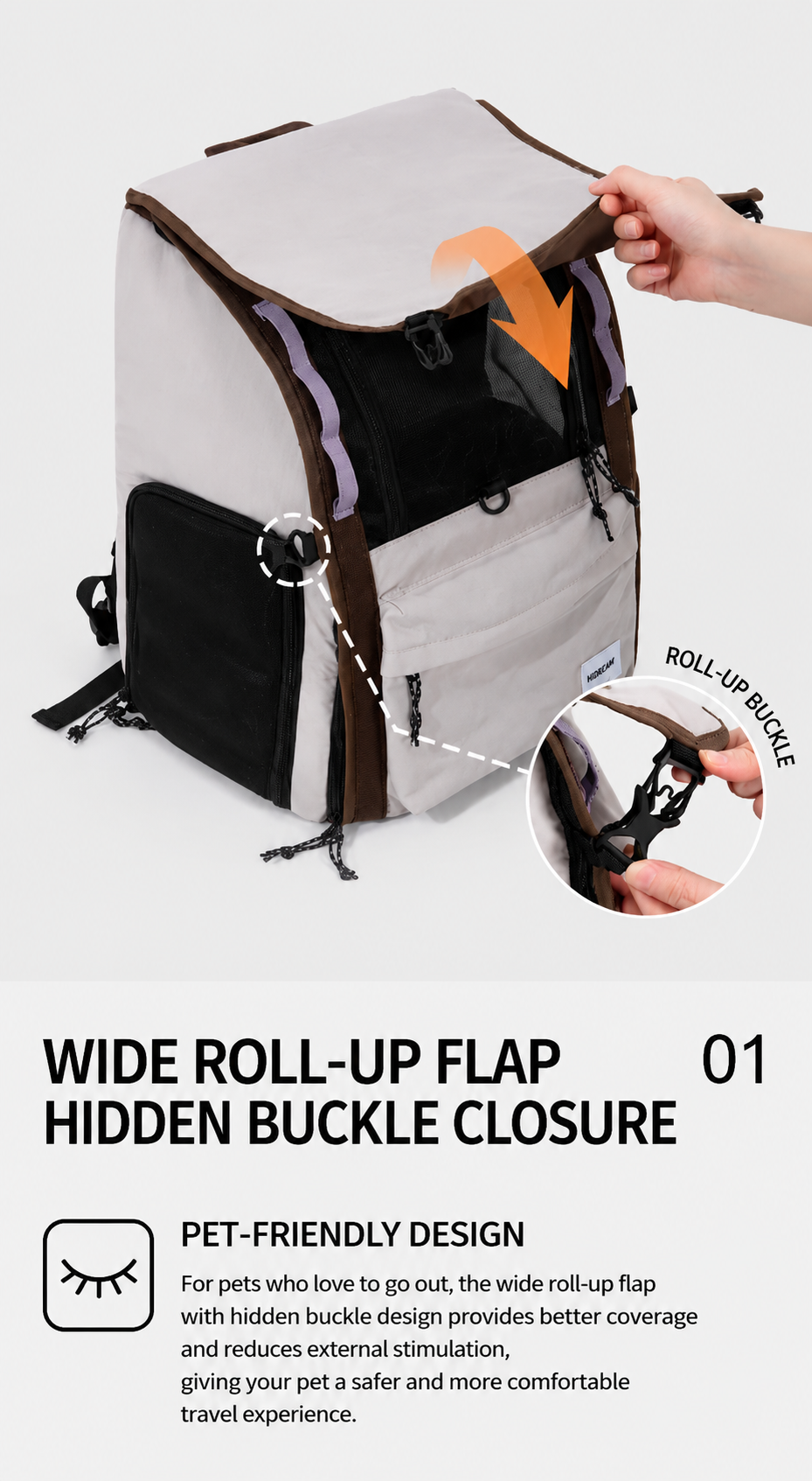 Nova Explorer Pet Carrier Backpack