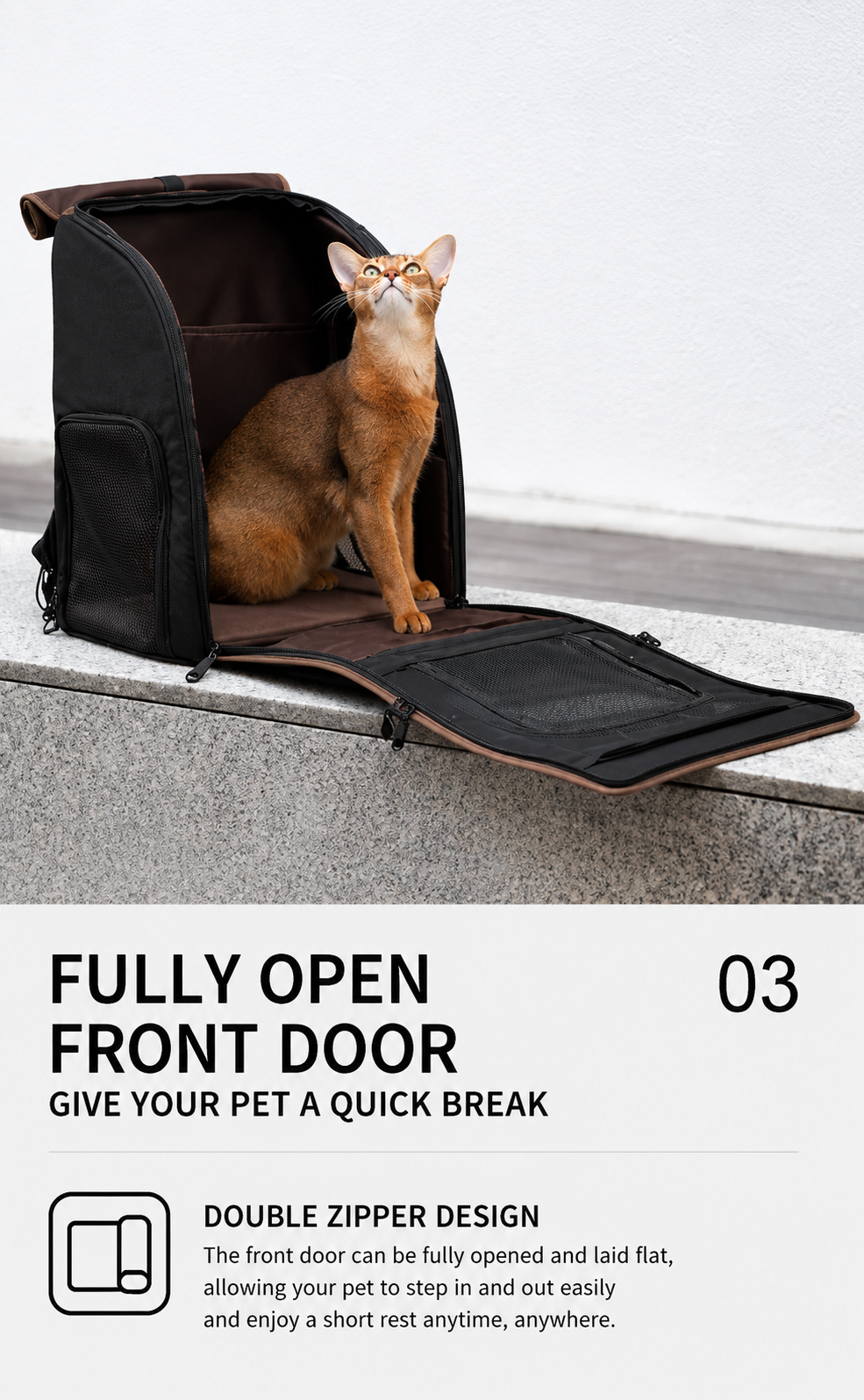 Nova Explorer Pet Carrier Backpack