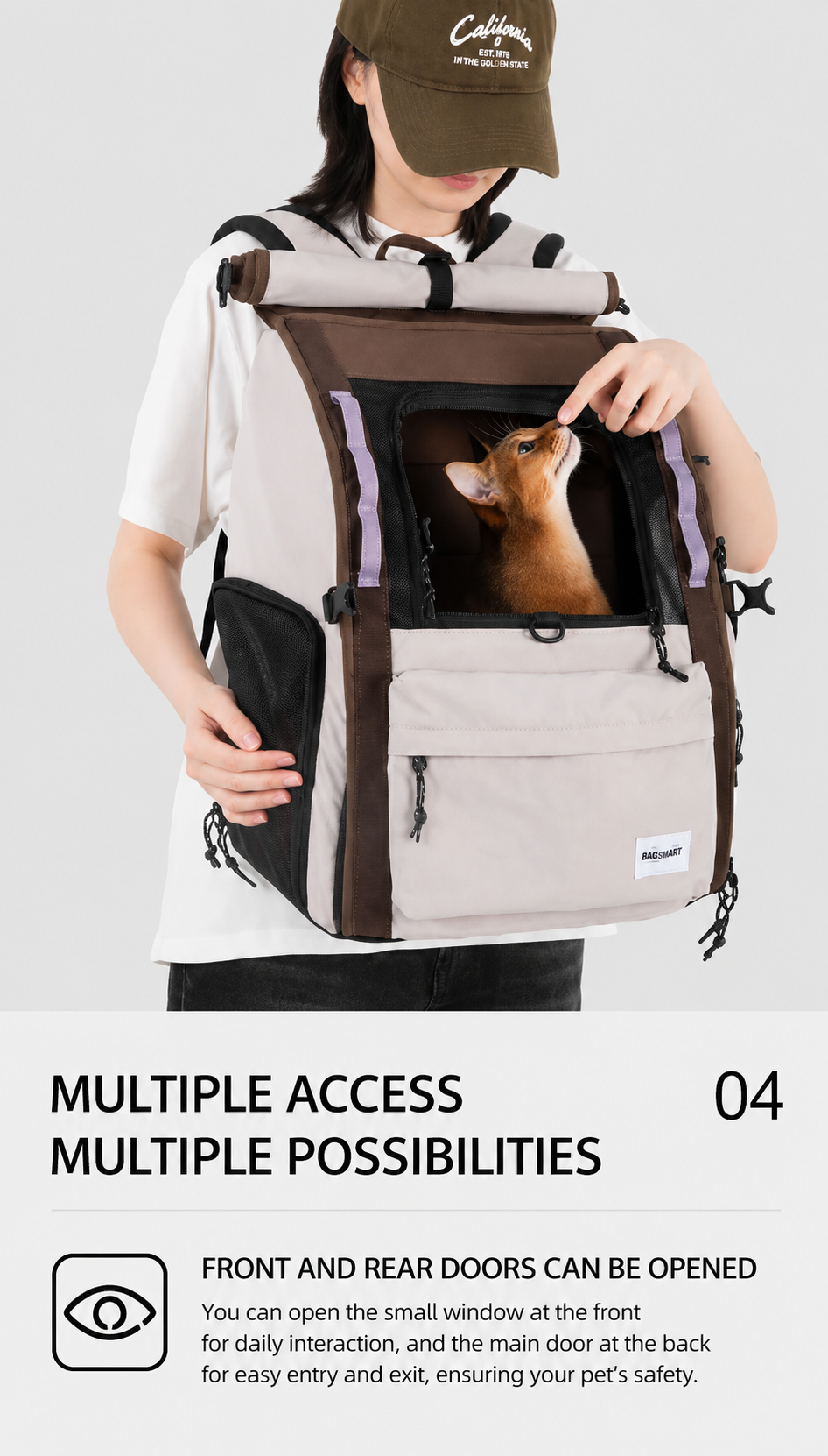 Nova Explorer Pet Carrier Backpack