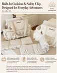 Doubaod Polka Pet Travel Bag