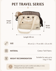 Doubaod® Portable Multi-Functional Pet Travel Carrier
