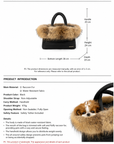 Love, Always Fur-Trim Winter Carrier