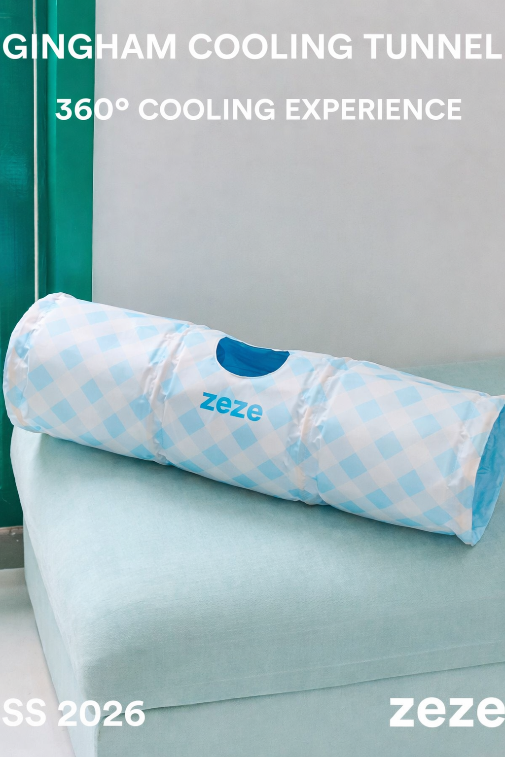 2-in-1 Cooling Tunnel Pet Mat