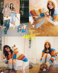 Snowday Candy-Stripe Matching Knit (PRE-ORDER)