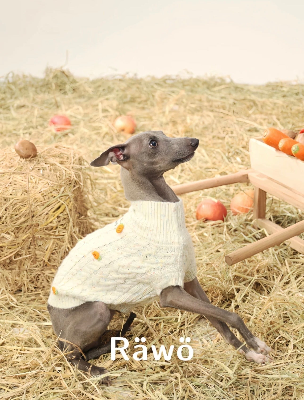 Valentine’s Harvest Heart Handmade Wool Sweater