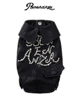 Signature Pearl Leather Jacket