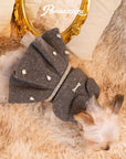 Fireside Oslo Grey Wool Skirt Dress