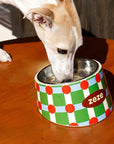 Retro Heartbeat Pet Bowl