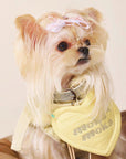 Mokamoka Cute Dog & Cat Bandana with Rhinestone Decoration