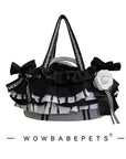 Ruffle Blossom Tote