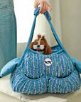 Neo Retro Denim Pet Carrier