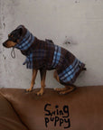 Highland Plaid Cape