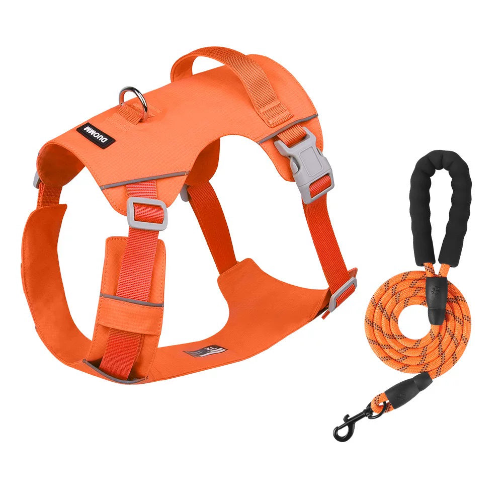 Waterproof Adjustable Pet Harness with Leash
