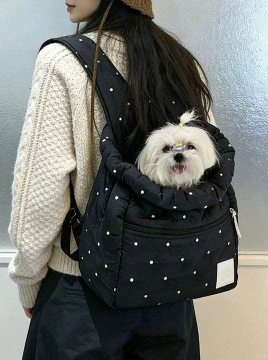 Portable Hands-Free Pet Backpack Carrier Travel Bag
