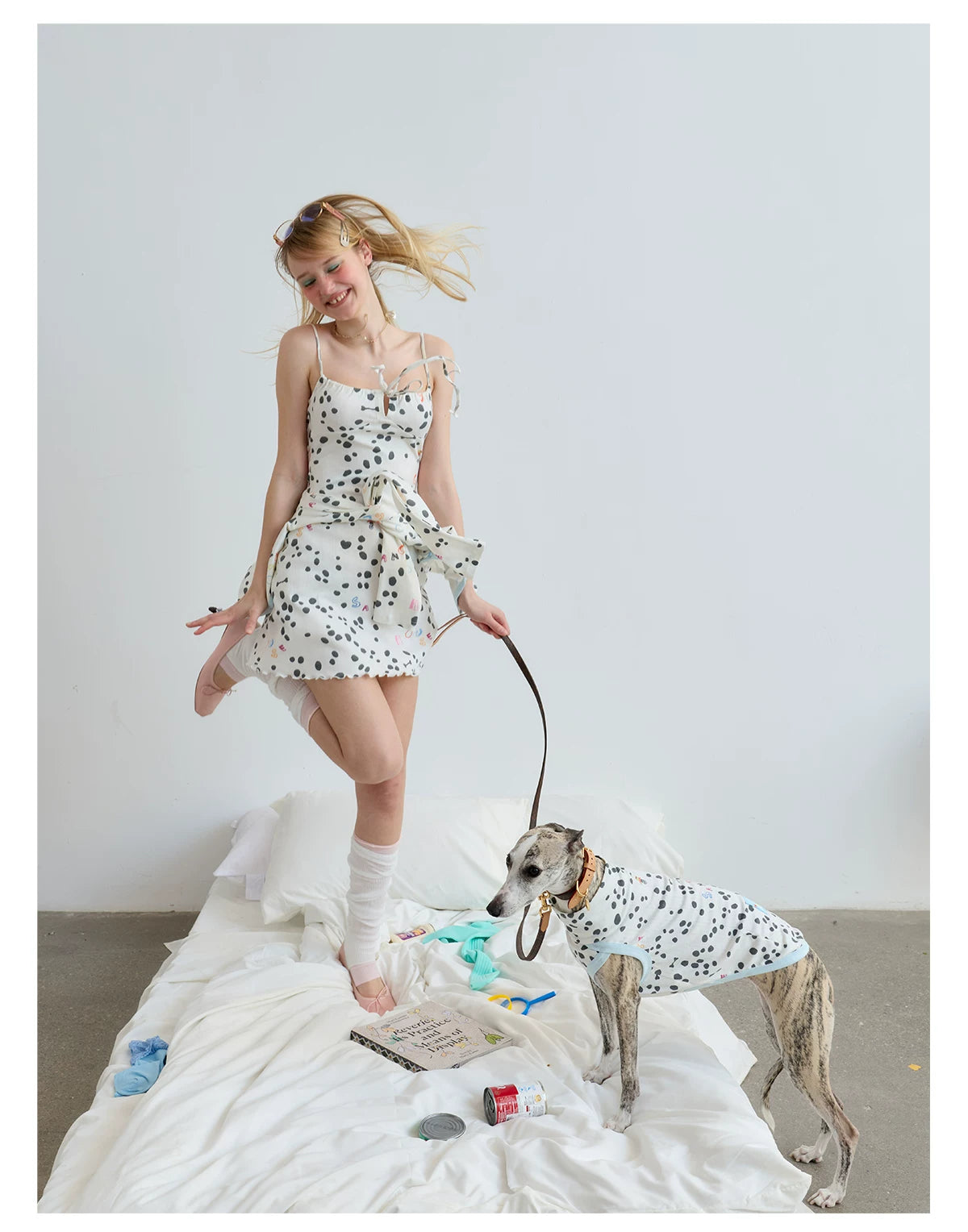 Dalmatian Muse Lounge Top