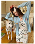 Dalmatian Muse Lounge Top