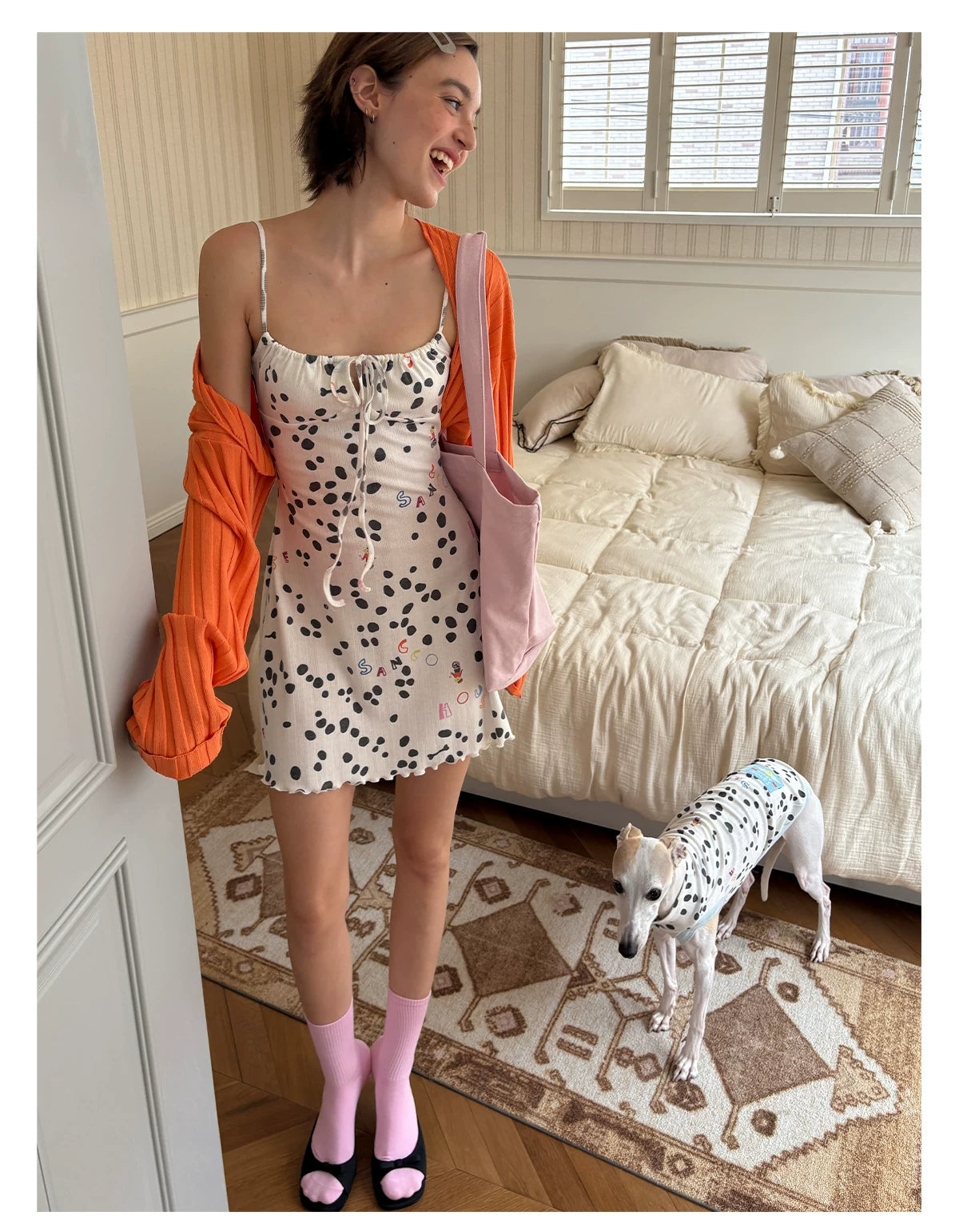 Dalmatian Muse Lounge Top
