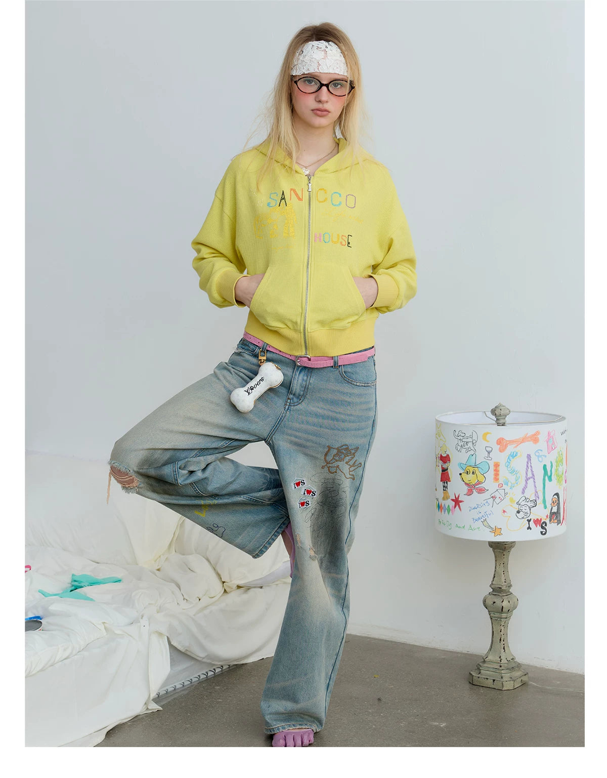 Sunny Artist Lounge Top