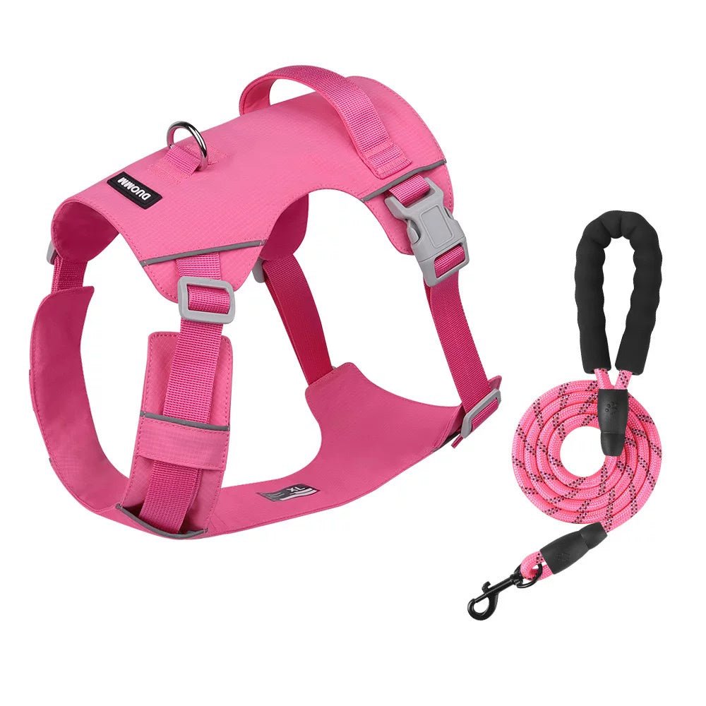 Waterproof Adjustable Pet Harness with Leash