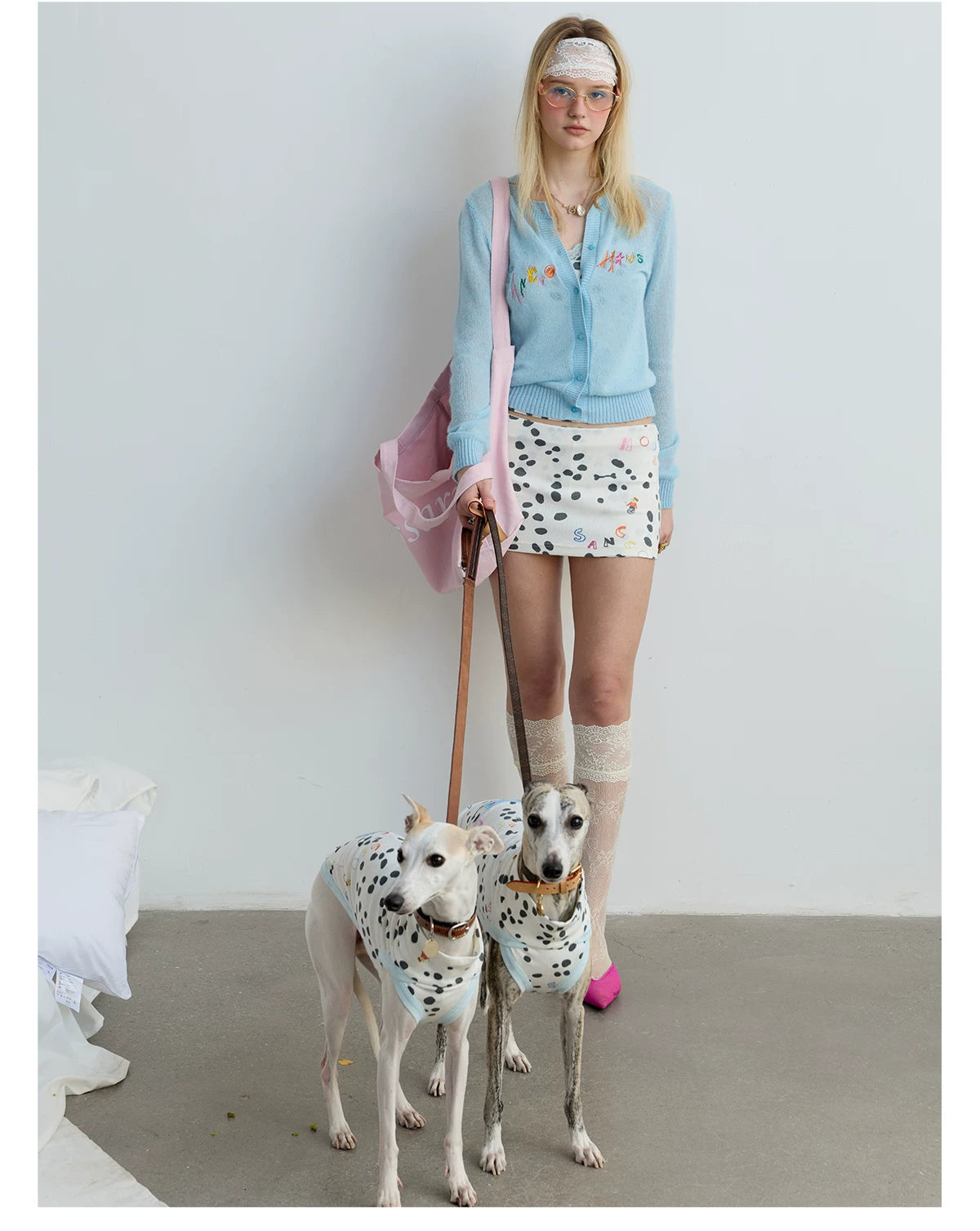 Dalmatian Muse Print Vest