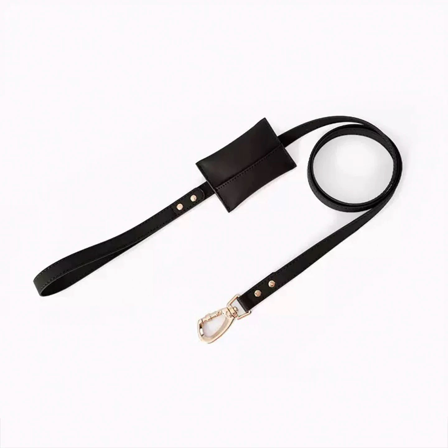 Adjustable Leather Dog Harness and Leash