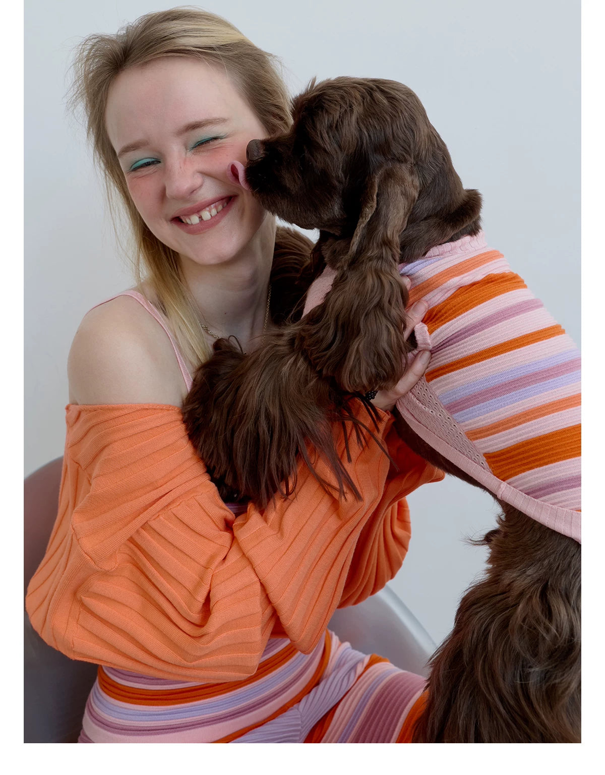 Malibu Sunset Stripe Pet Vest