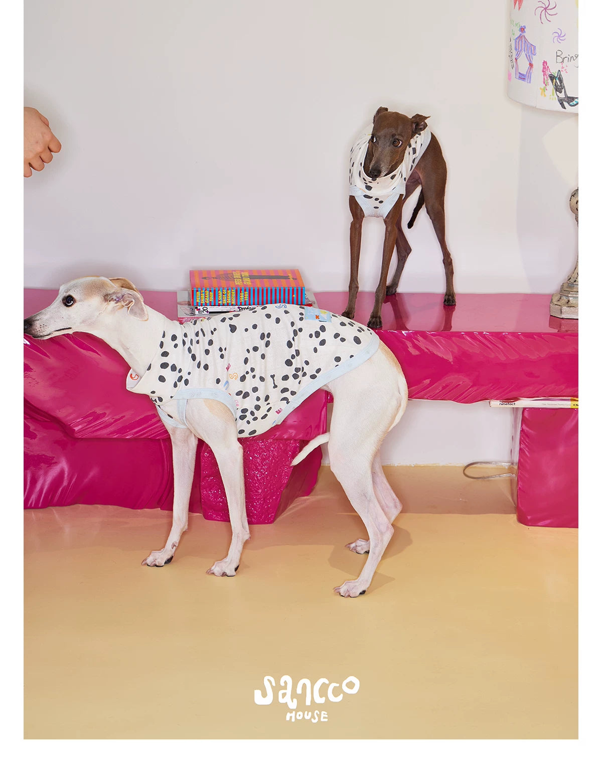 Dalmatian Muse Print Vest