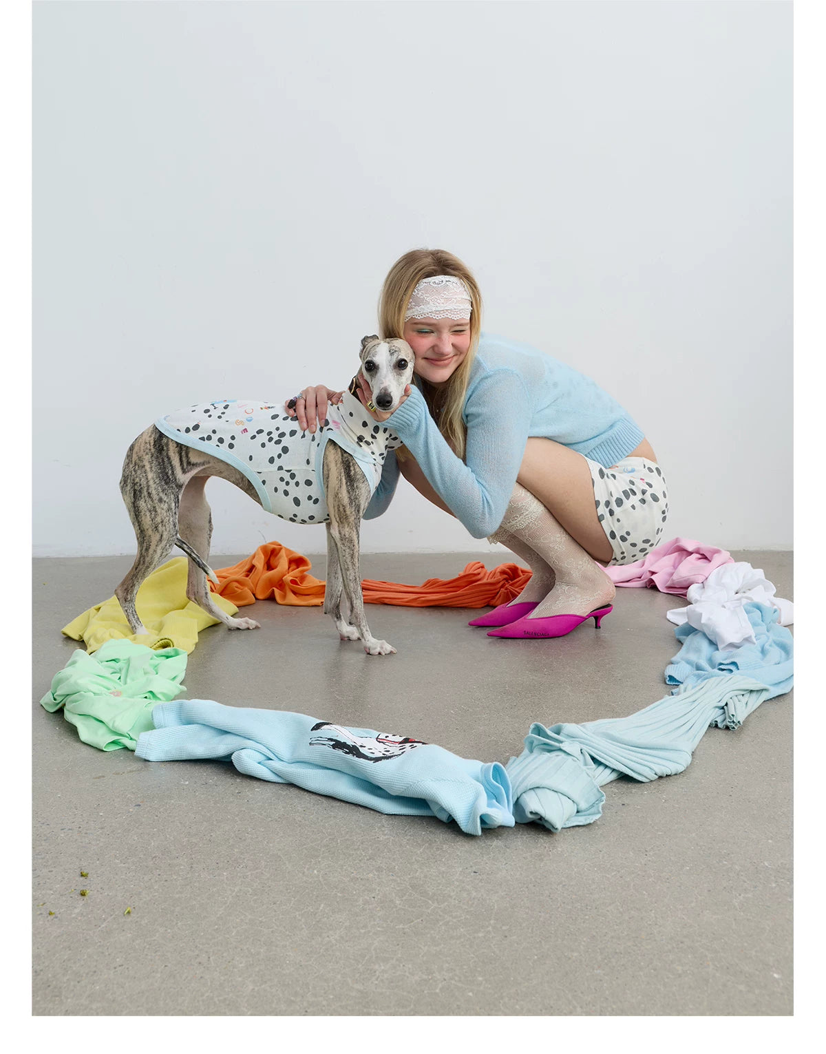 Dalmatian Muse Print Vest