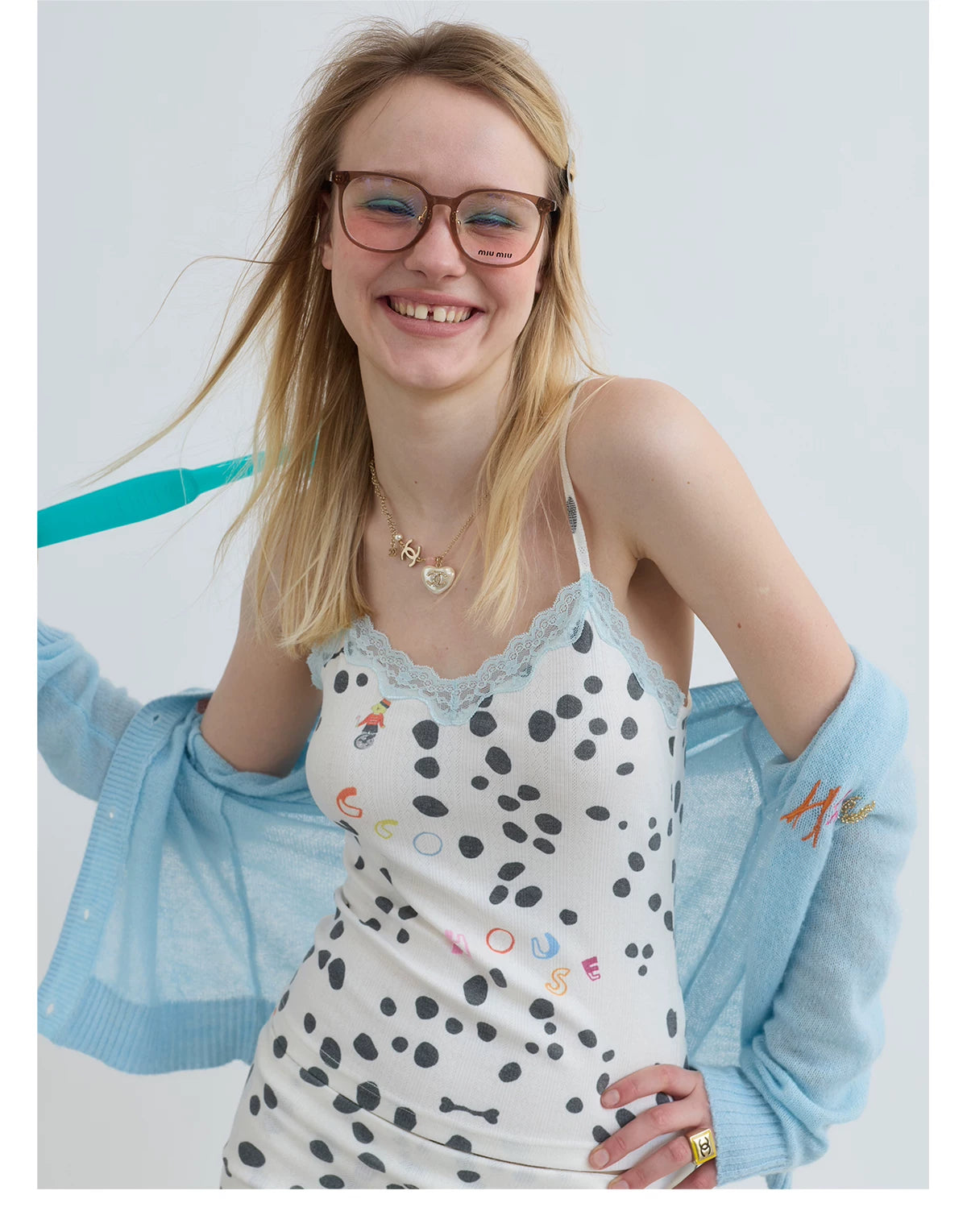 Dalmatian Muse Lounge Top