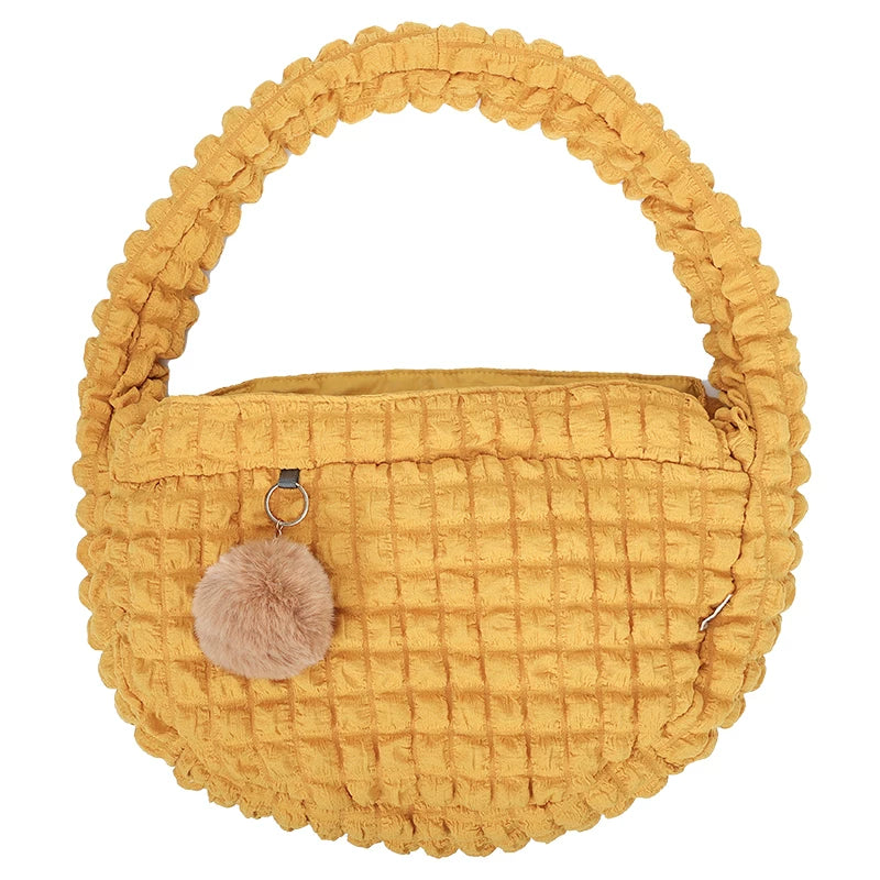 Cloud Plush Tote Pet Carrier Bag Sling Shoulder