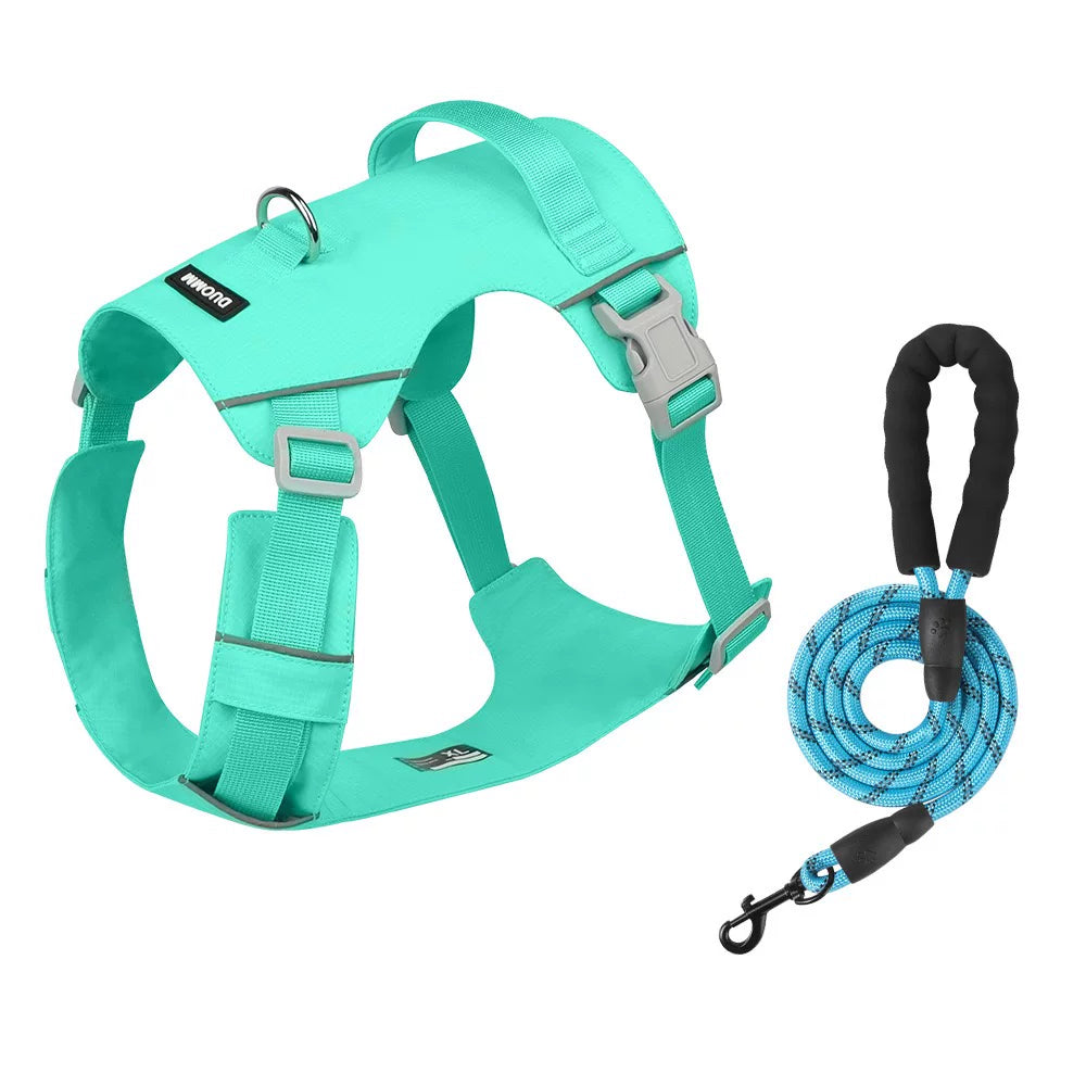 Waterproof Adjustable Pet Harness with Leash