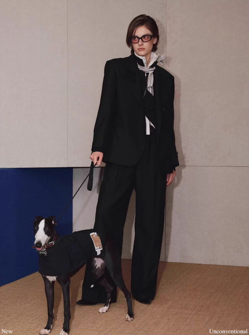 Midnight Camellia Blazer