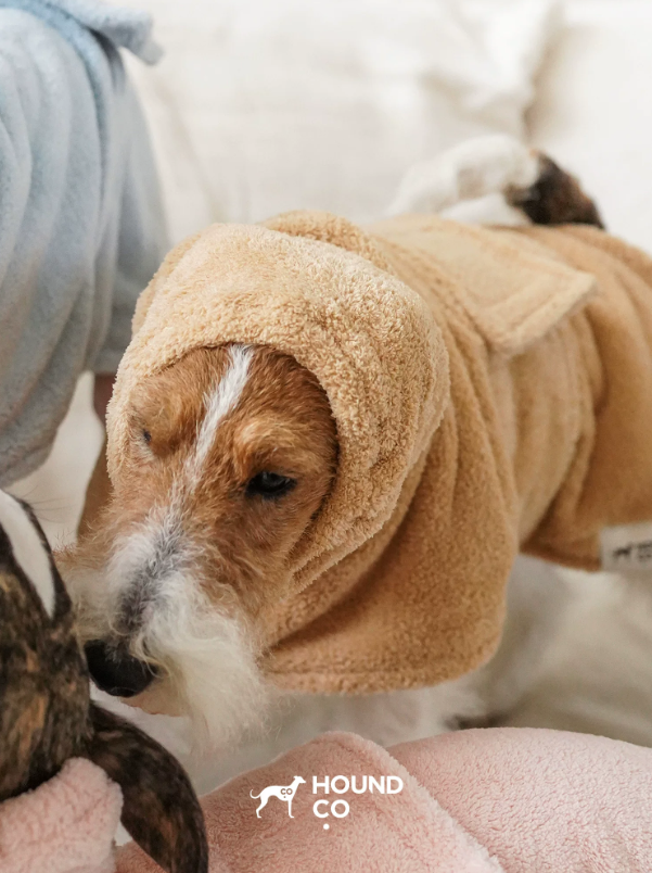 Plush Quick-Dry Pet Bath Robe