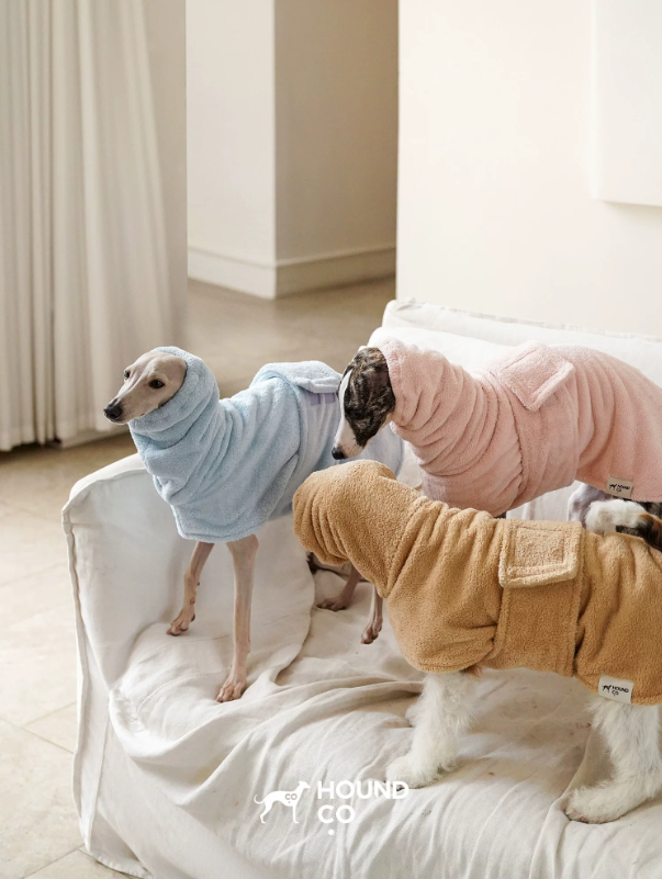 Plush Quick-Dry Pet Bath Robe