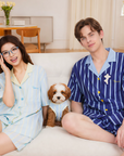 Ocean Breeze Stripe Pet Pajamas