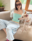 Petal Breeze Strapless Tube Top